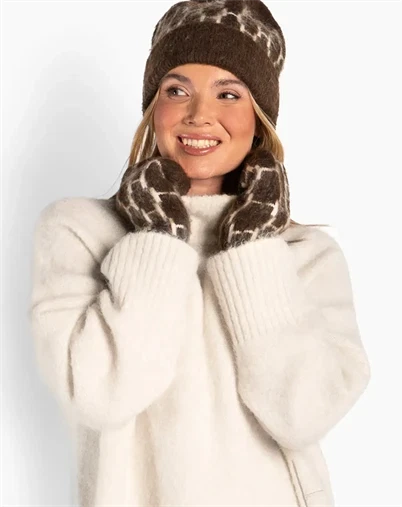 Hést - Gera Beanie - Dark Earth